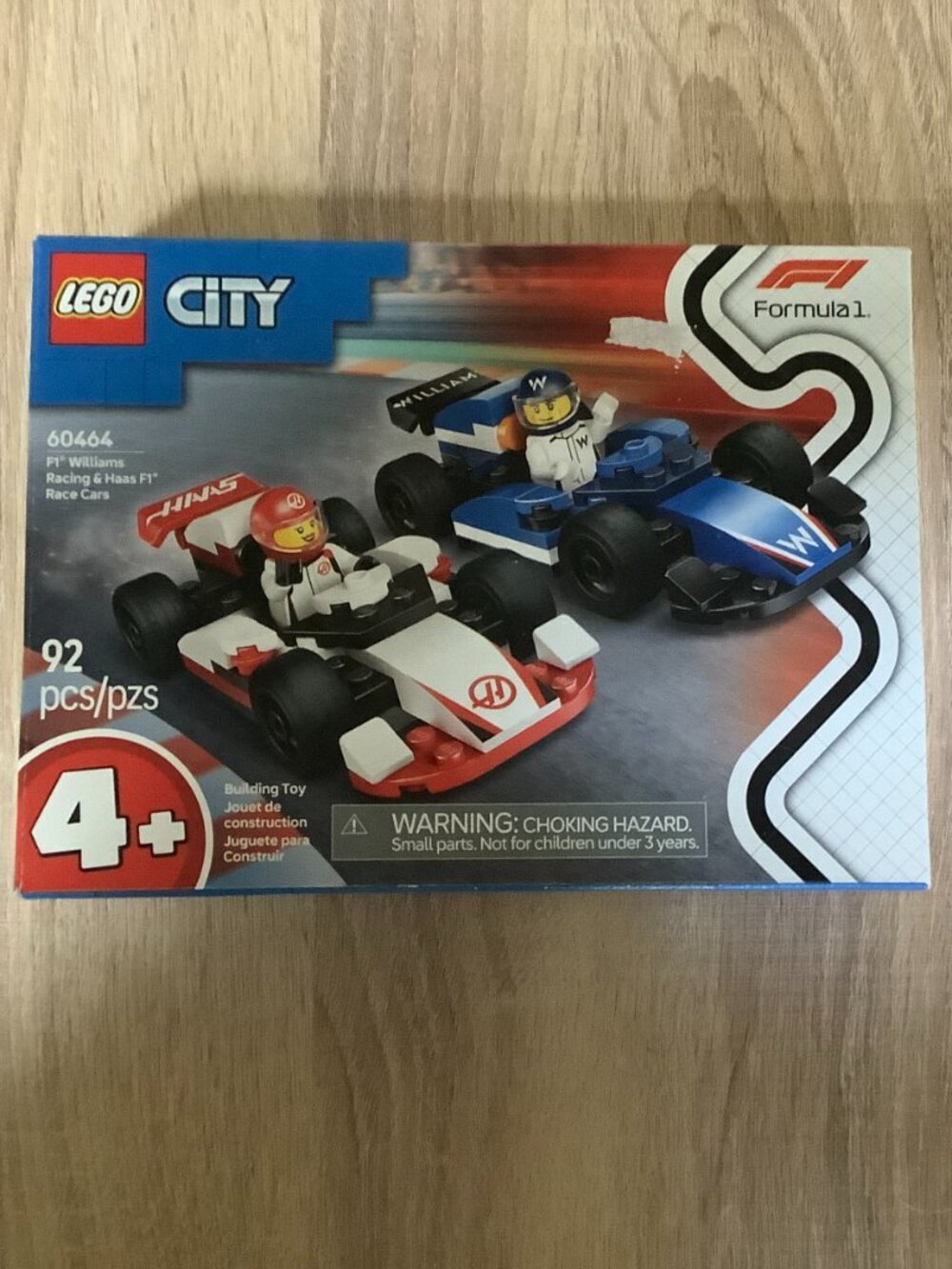 Lego City F1 Racing Race Cars 60464 minifigure cty1848 cty1847